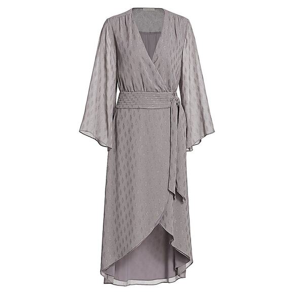 RAMY BROOK Julie Diamond Faux Wrap Midi Dress Size 2 New with Tags - Picture 5 of 11